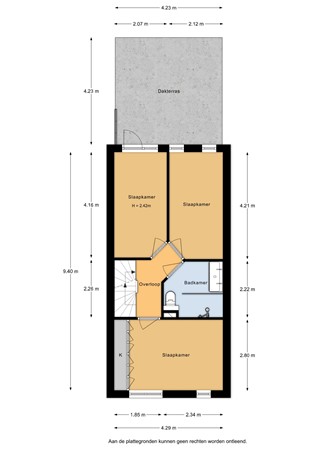 Floorplan - Reigerskamp 68A, 3607 HD Maarssen